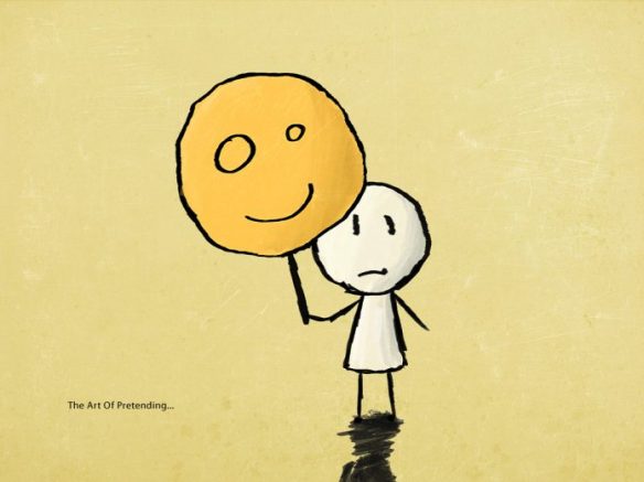 pretending